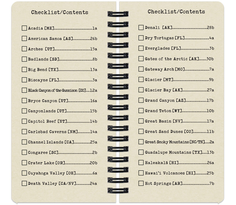 U.S. National Parks Pocket Album