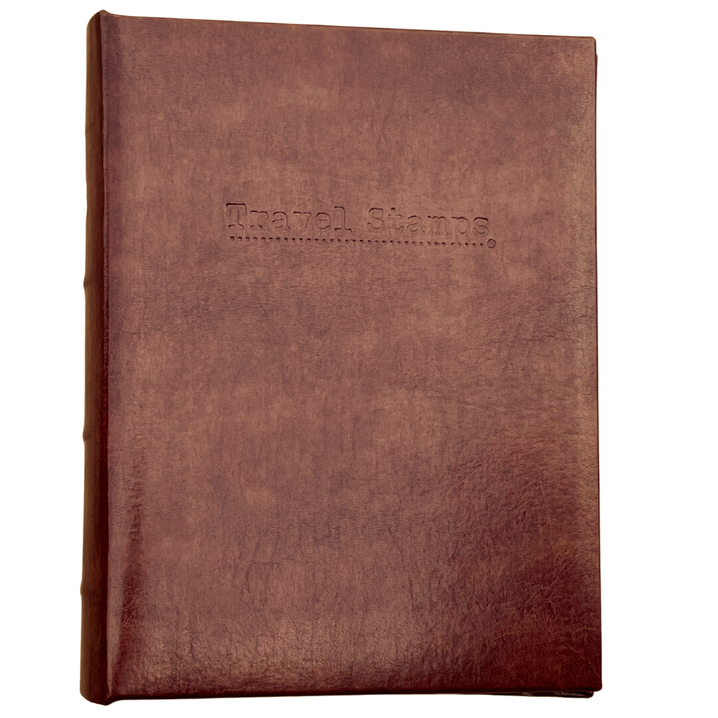 Travel Stamps Half-Size Binder