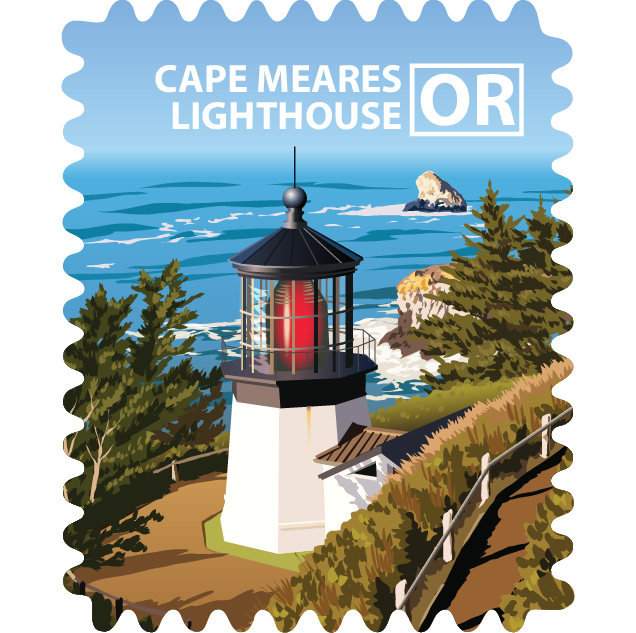 Cape Meares State Scenic Viewpoint - Cape Meares Lighthouse