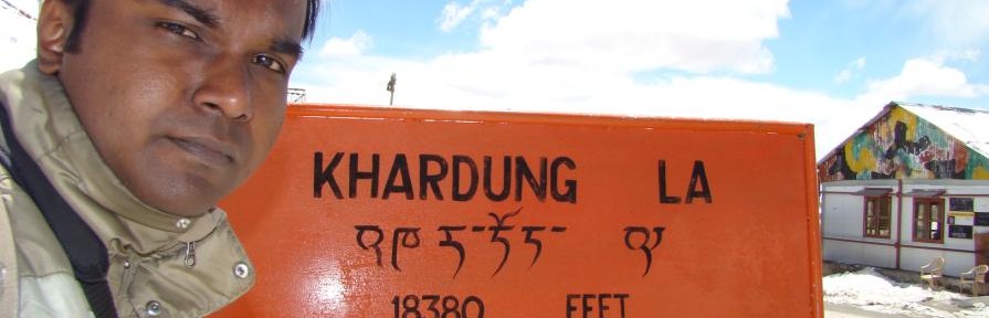 Day 16: Biking in the highest road on earth, in Khardung La