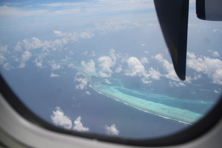 Day 1: Flying in to Male, Maldives