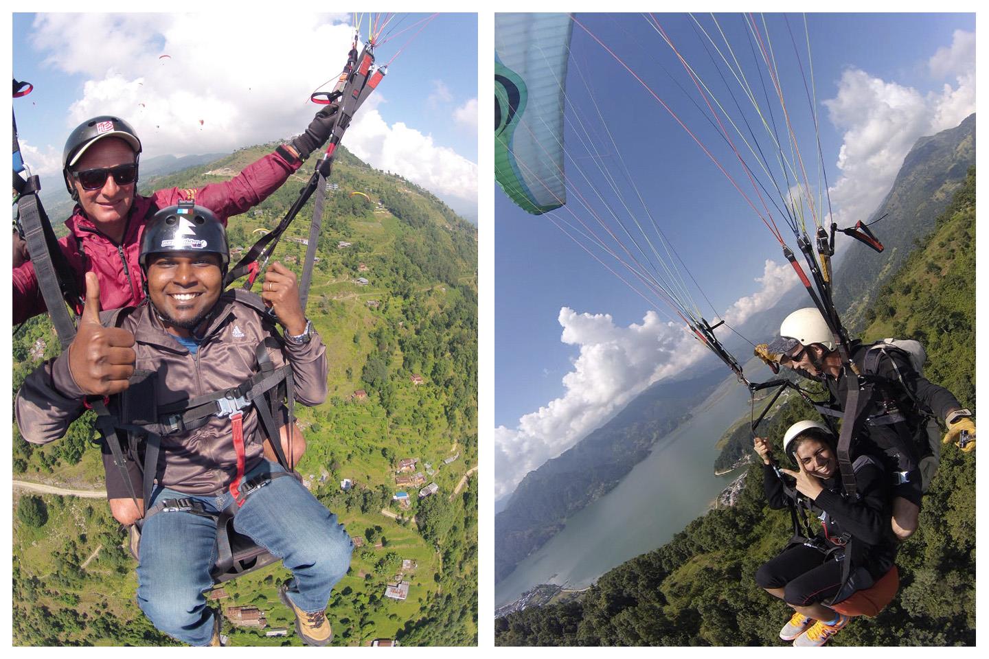 Day 4: Paragliding in Pokhara, Nepal